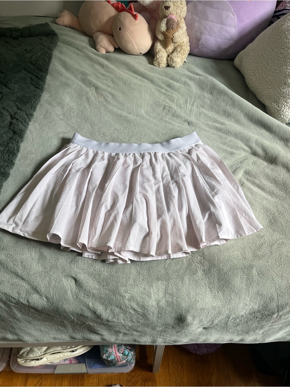 Lululemon Light Pink Pleated Activewear Skirt Size 10